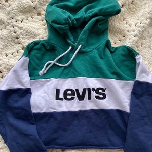 CROPPED LEVIS HOODIE